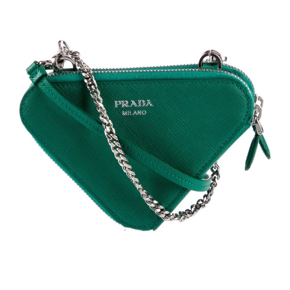 Prada Triangle Mini Bag Double Sided - image 4
